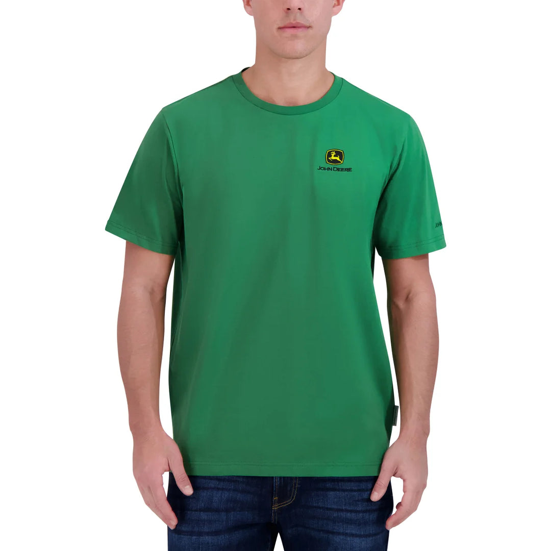 John Deere - T-shirt à logo brodé