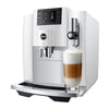Jura - Machine à café automatique E8 avec récipient à lait, glacette et tube à lait en inox