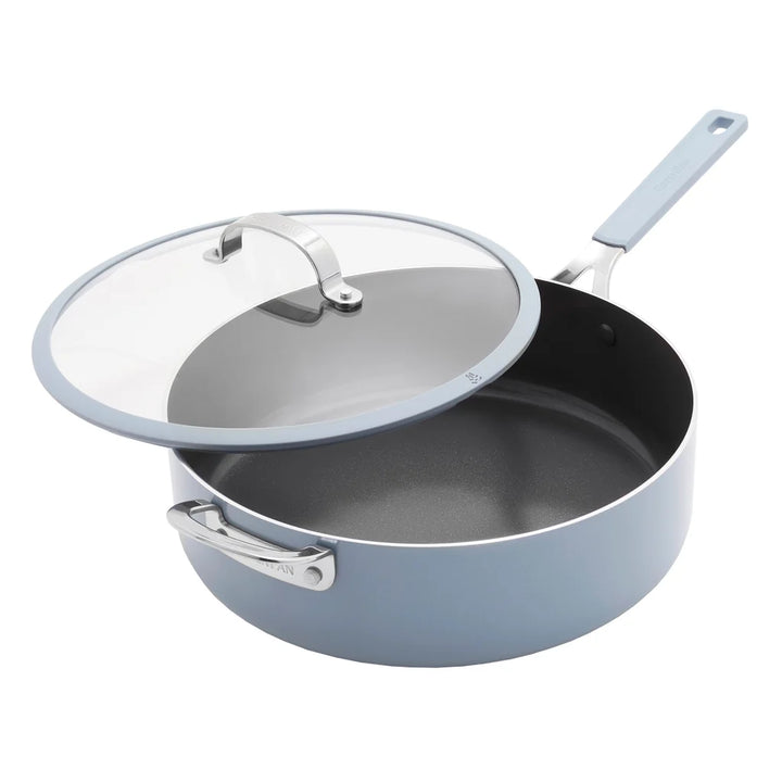 GreenPan - Deep sauté pan with lid, 6.15 L