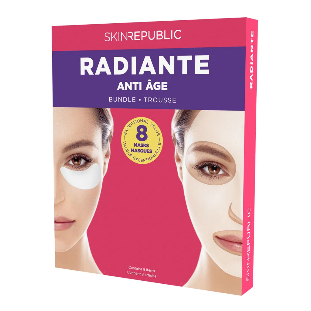 SkinRepublic - Trousse radiante anti âge