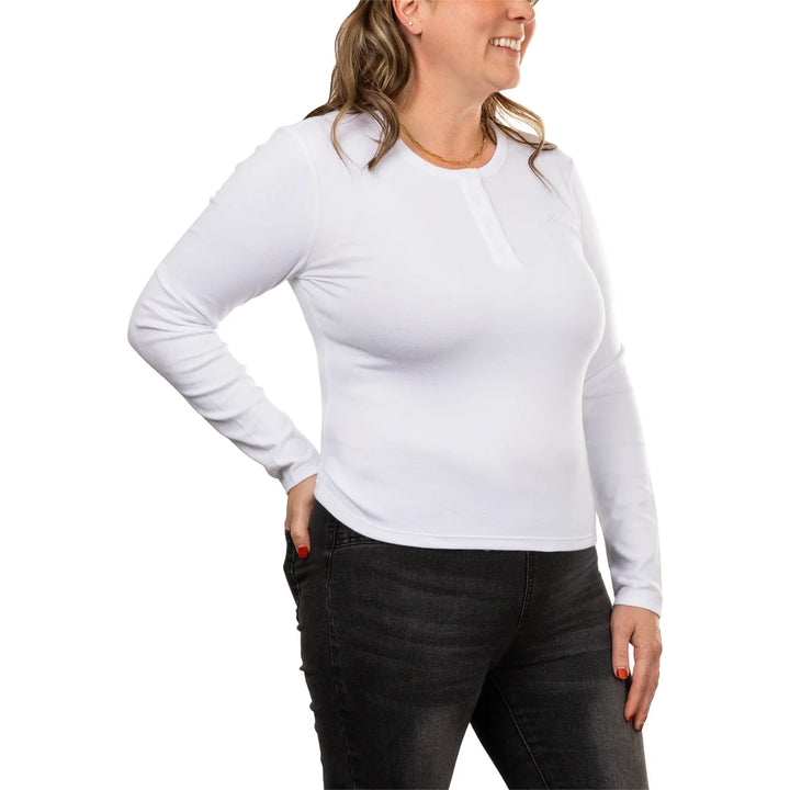Calvin Klein - Long sleeve knit henley