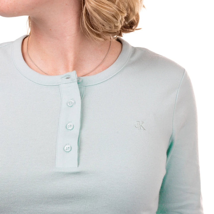 Calvin Klein - Long sleeve knit henley