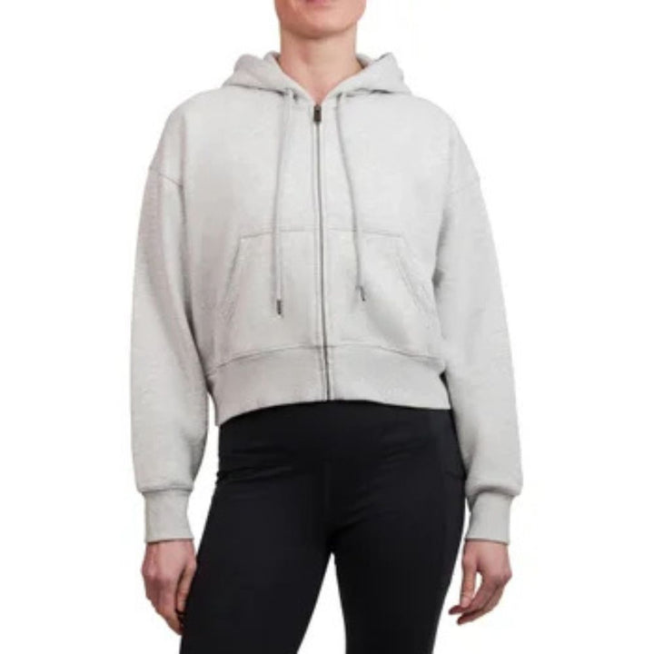 Tuff Athletics – Veste croppée à fermeture éclair complète