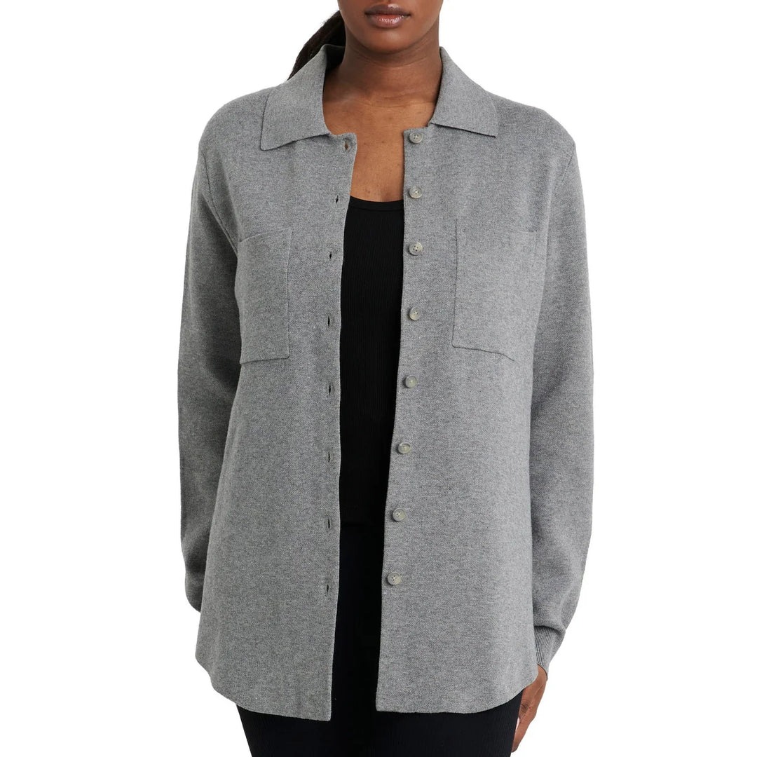 Como Vintage - Veste-chemise en tricot