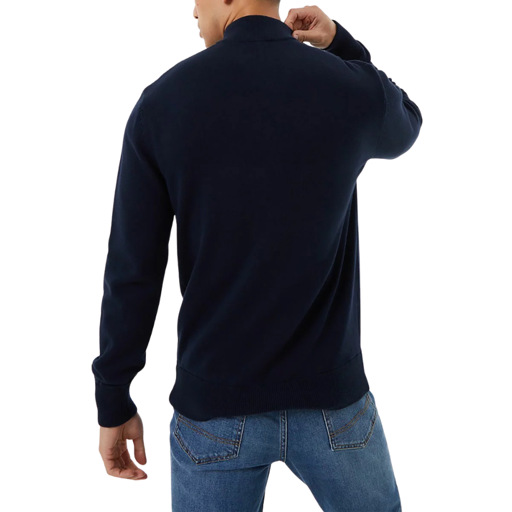 Jack Wills - Pull à col montant et demi-zip