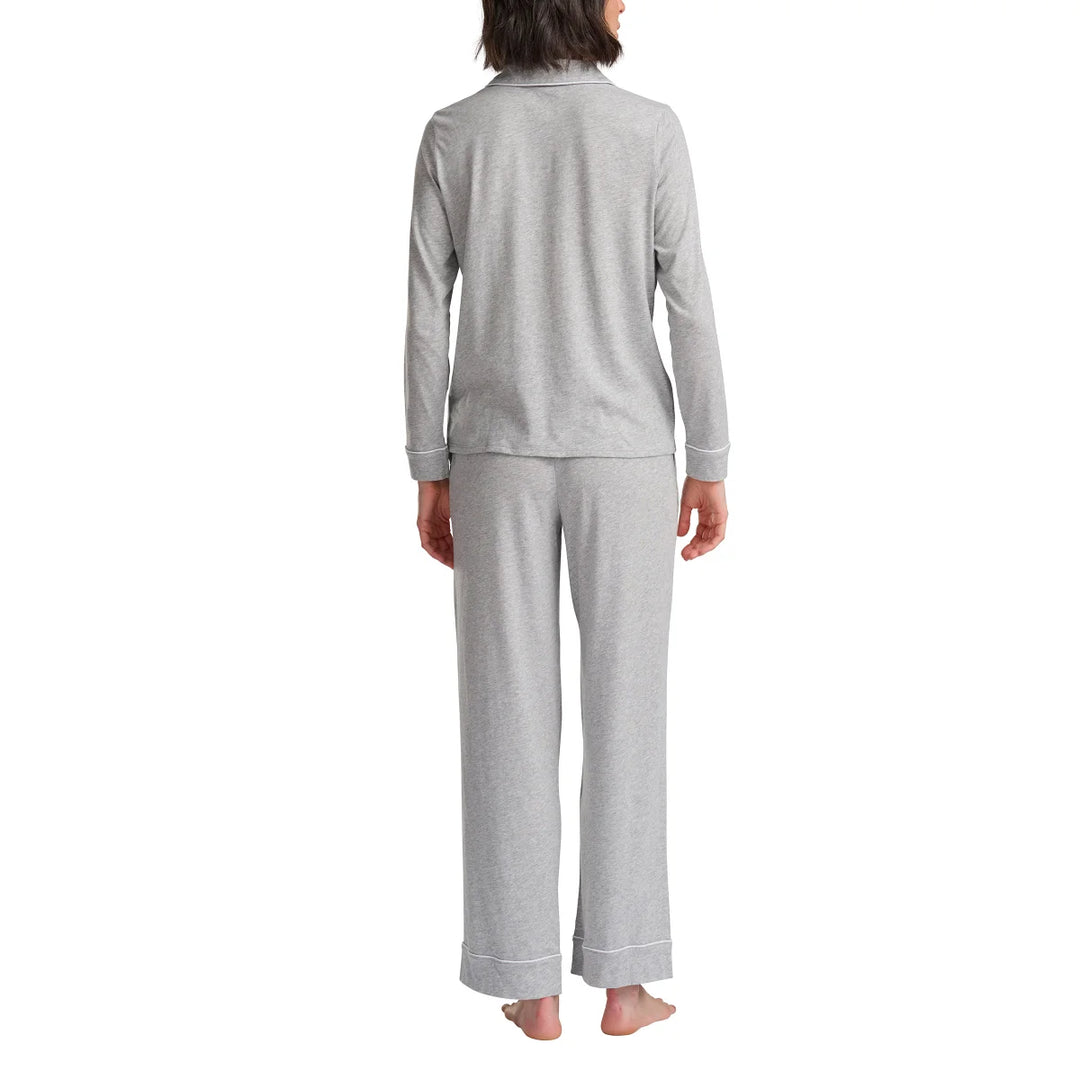 Tommy Hilfiger - Ensemble pyjama à col cranté, 2 pièces