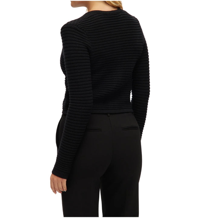Hilary Radley - Cardigan tricoté à col rond
