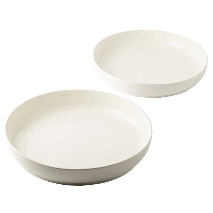 Trudeau - Set of 2 Nesting Porcelain Serving Bowls