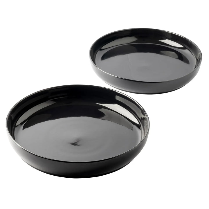 Trudeau - Set of 2 Nesting Porcelain Serving Bowls