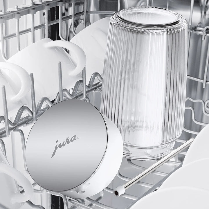 Jura S8 - Machine à espresso automatique avec carafe à lait, cartouche filtrante et tube à lait