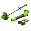 Greenworks Brushless Snow Shovel and Axial Blower Combo Kit