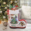 Botte du Père Noël avec musique 44.2 cm (17,4 po)