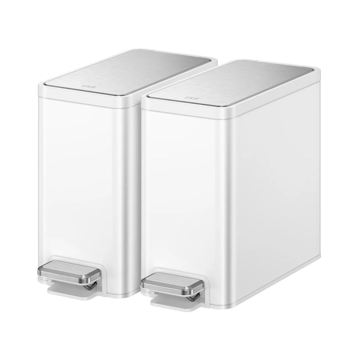 EKO - 6.7 L pedal bin, pack of 2