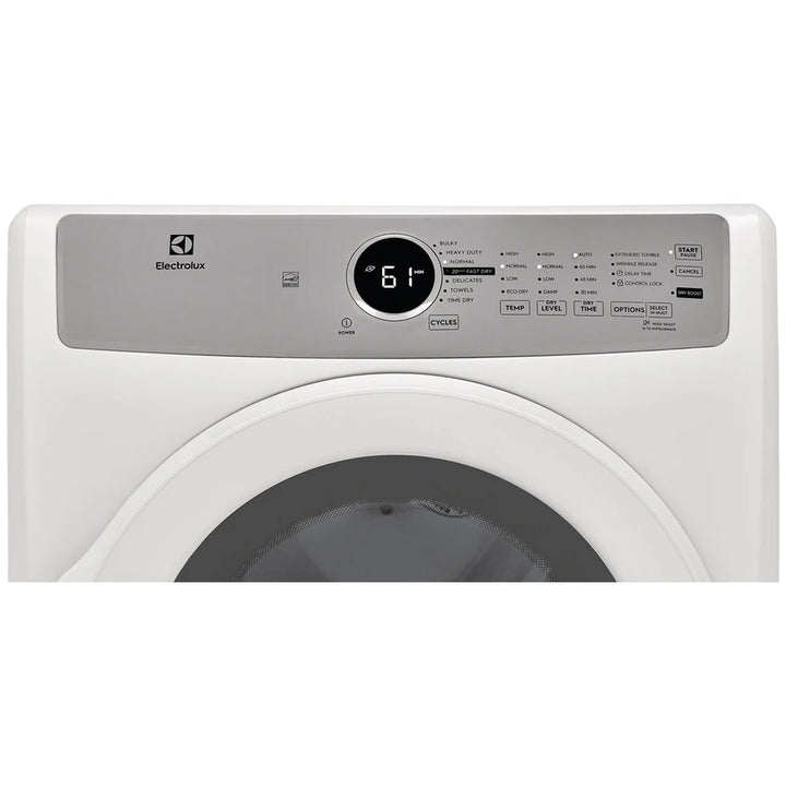 Electrolux Series 3 - 27 in. Front Load White Gas Dryer, 8 cu. ft.
