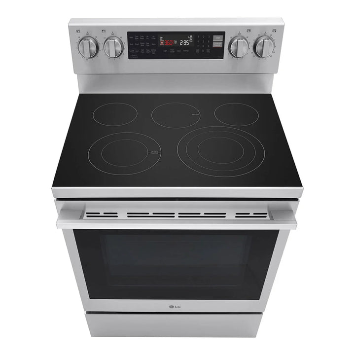 LG - Cuisinière électrique 30 po autonome avec système de cuisson sous vide