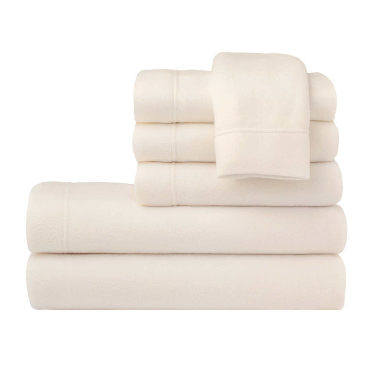 Martha Stewart - Ensemble de draps en micropolaire, 6 pièces