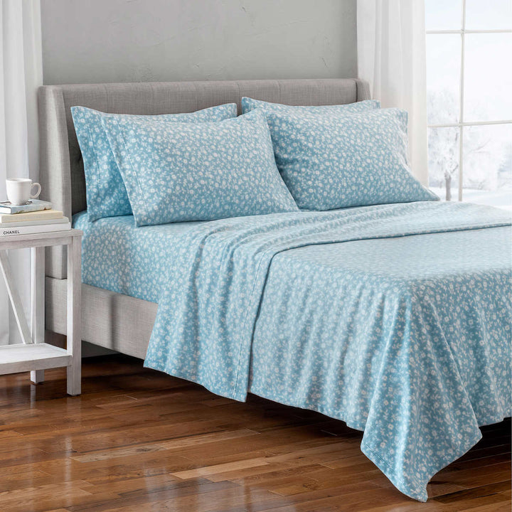 Martha Stewart - Ensemble de draps en micropolaire, 6 pièces