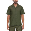 Gap - Chemise à manches courtes en lin mélangé