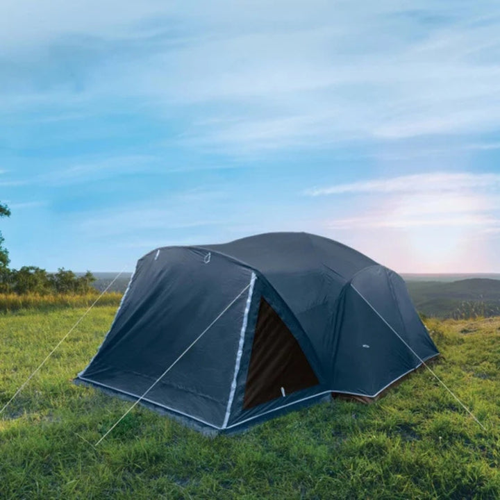 Coleman – Tent with Full-Coverage Awning, Modified Dome for 8 People