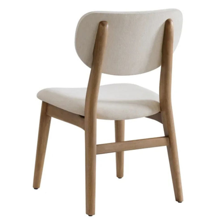 Pike & Main - Ensemble de 2 chaises en tissu pour salle à manger