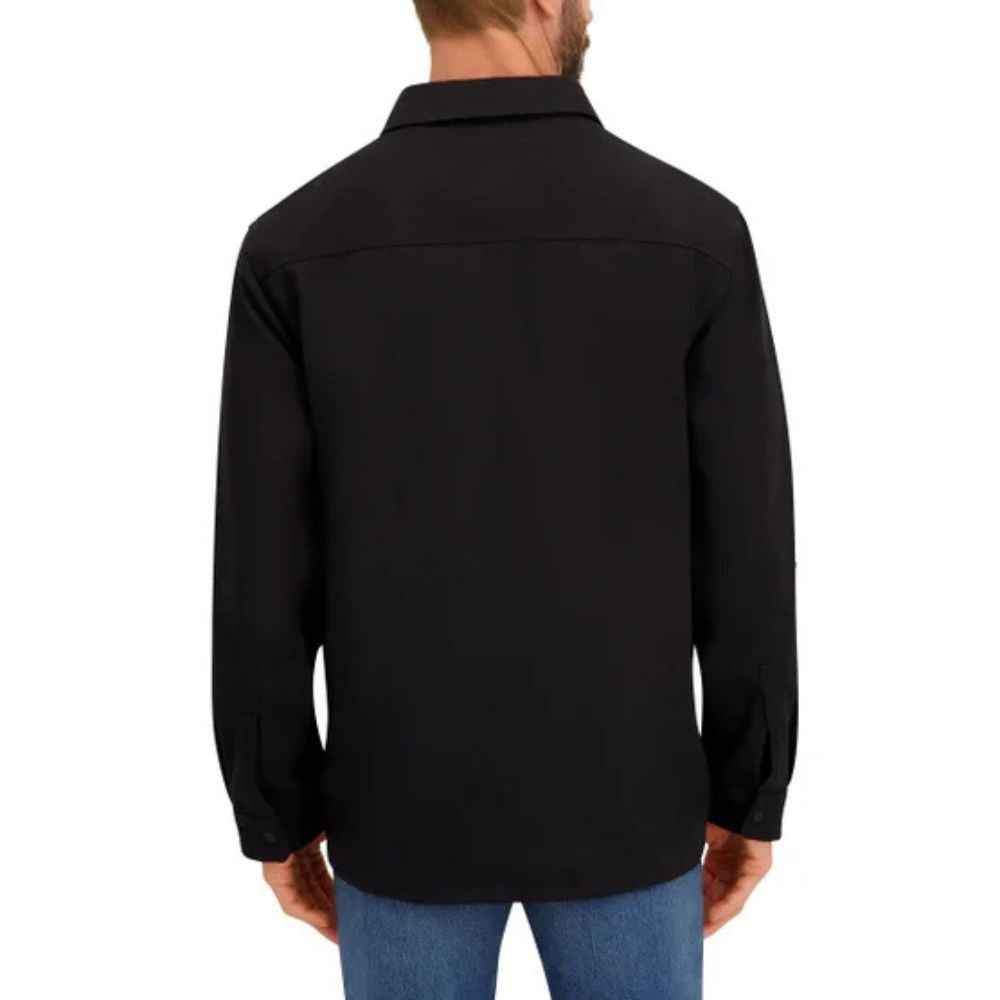 John Deere - Veste chemise en toile molletonnée