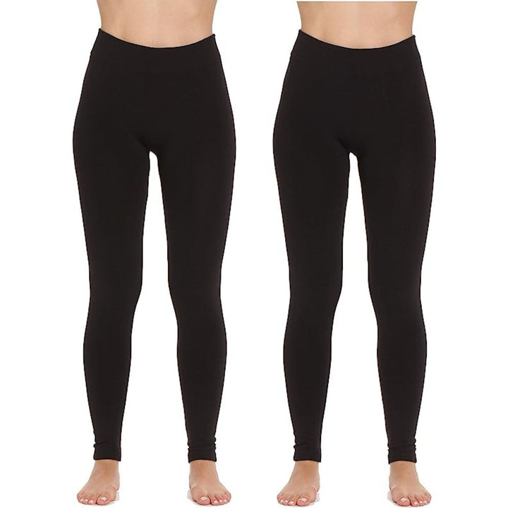 Lemon - Leggings doublés en polar, paquet de 2