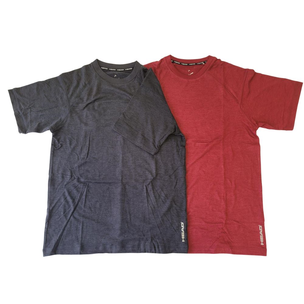Head - Chandail à manches courtes, paquet de 2
