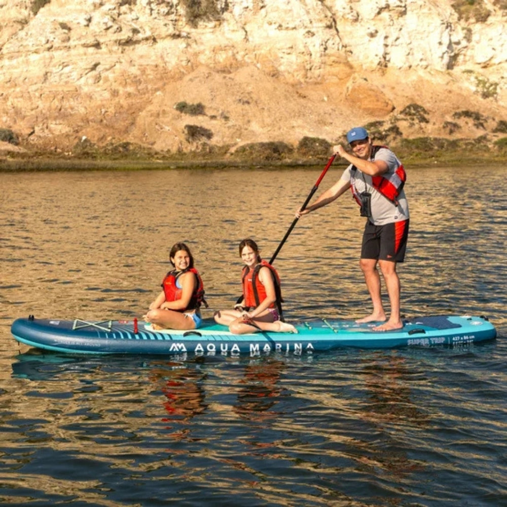 Aqua Marina - Super Trip, inflatable family tandem SUP