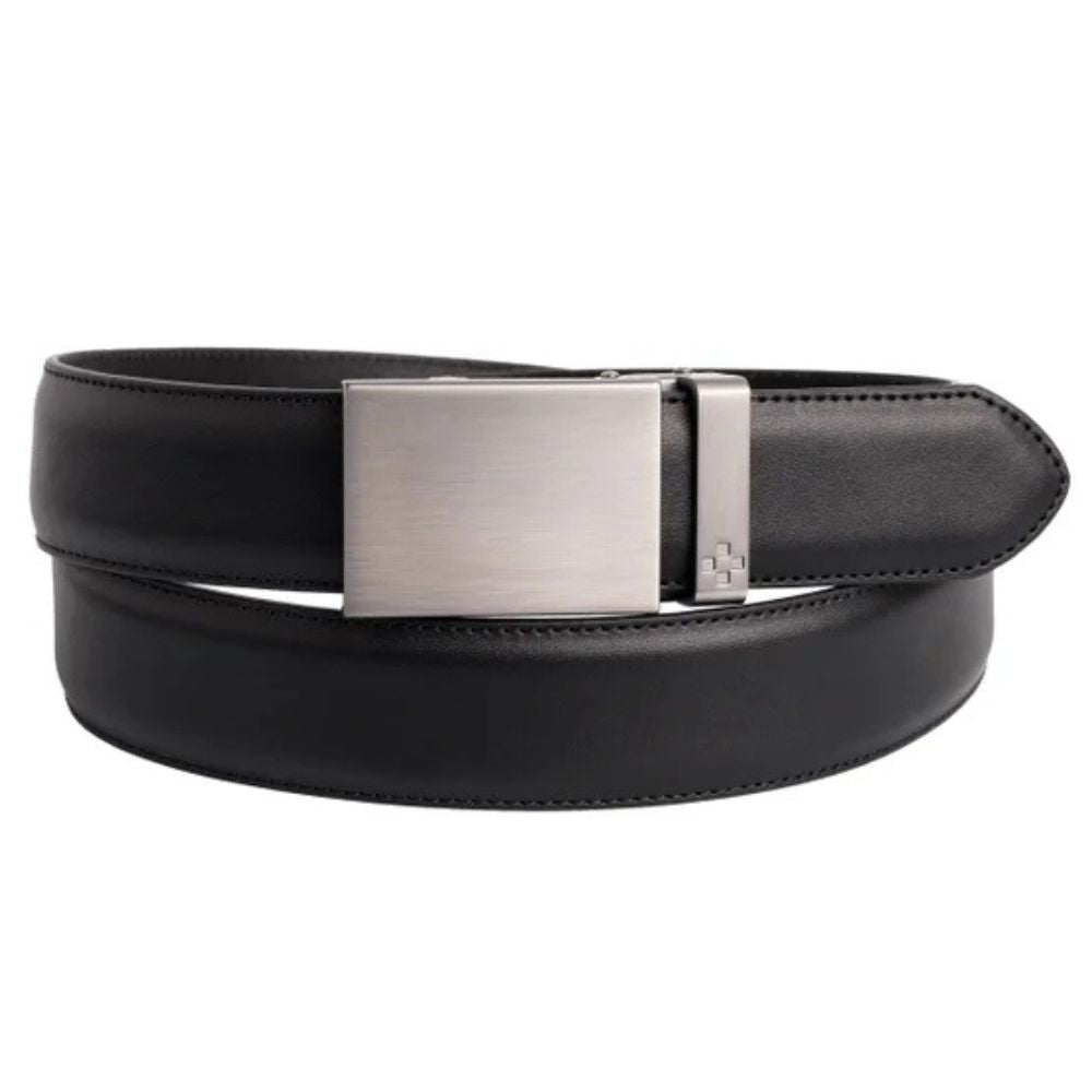 Vince Camuto - Ceinture en cuir à cliquet pour homme