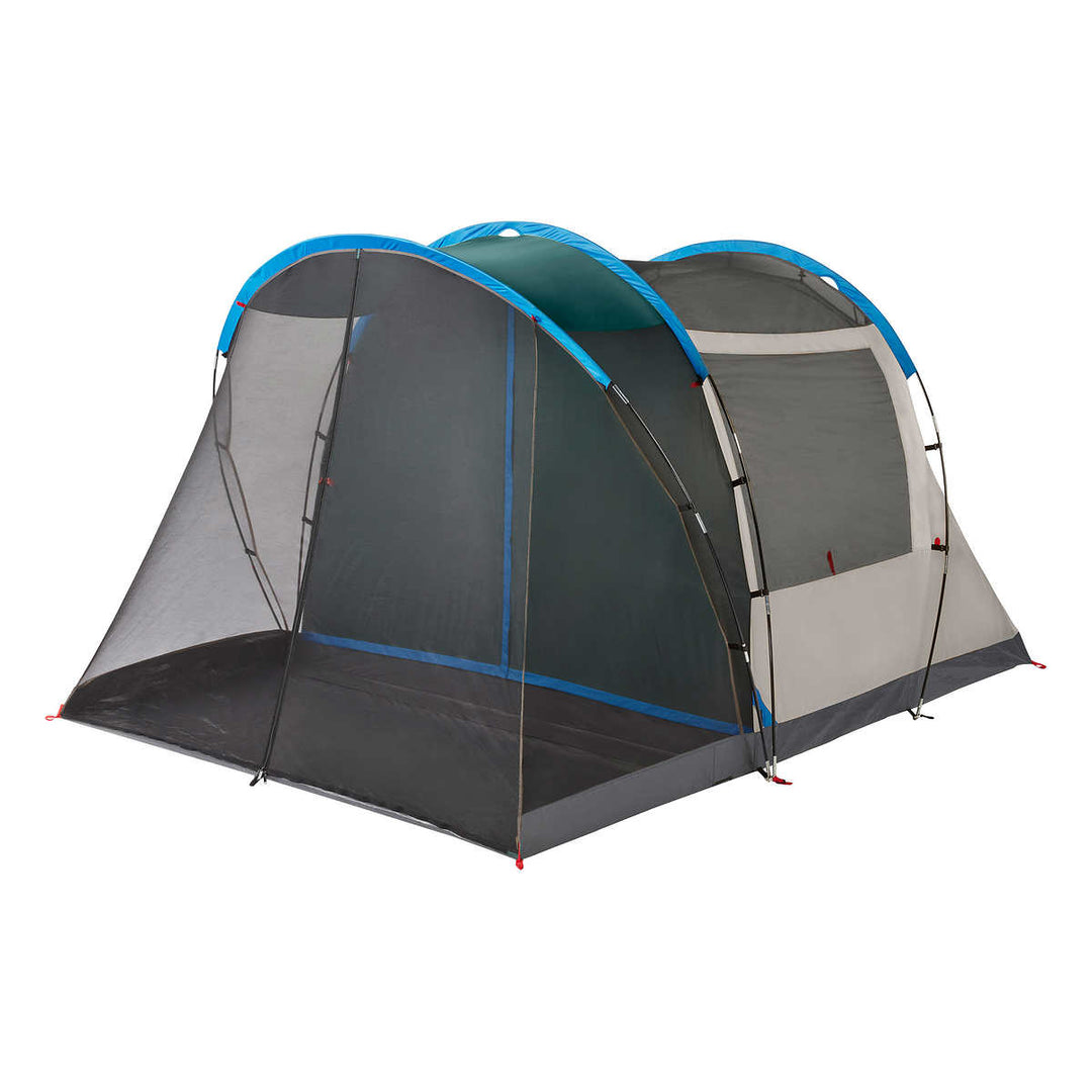 Coleman - 4-Person Cabin Camping Tent with Mosquito Net