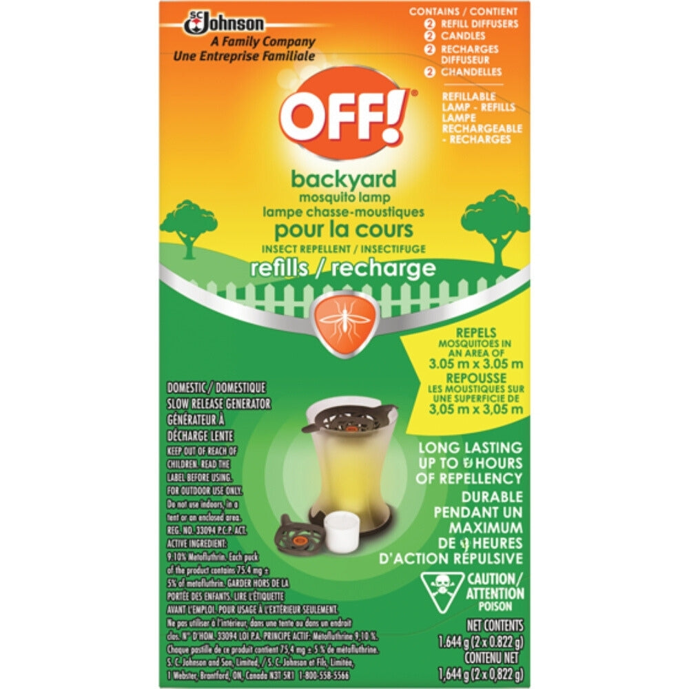 Johnson - Recharge de lampe chasse-moustiques