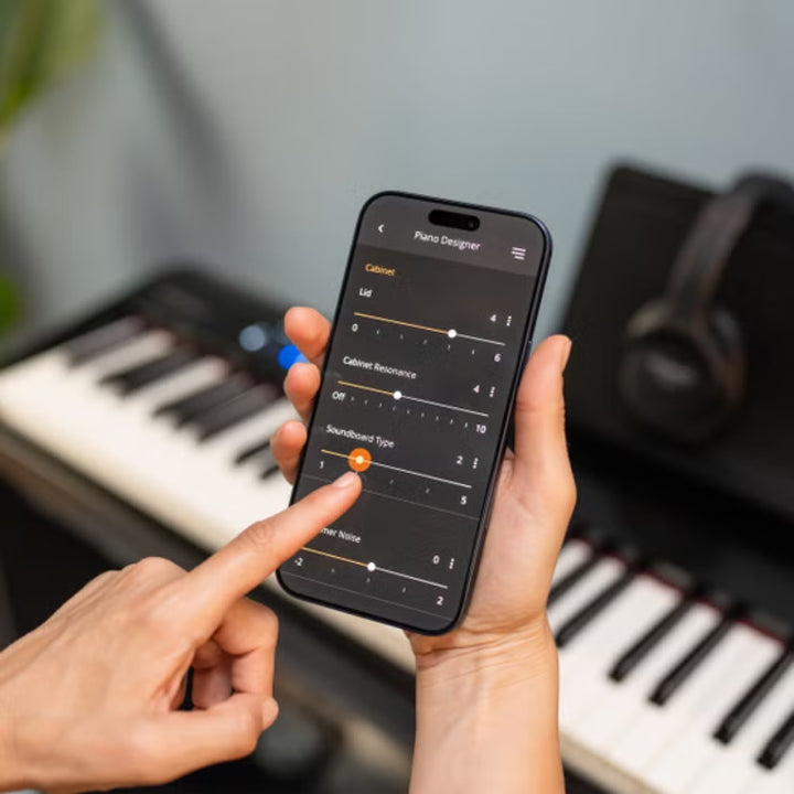 Roland - Digital Piano with bench and Nuvola-GX headphones