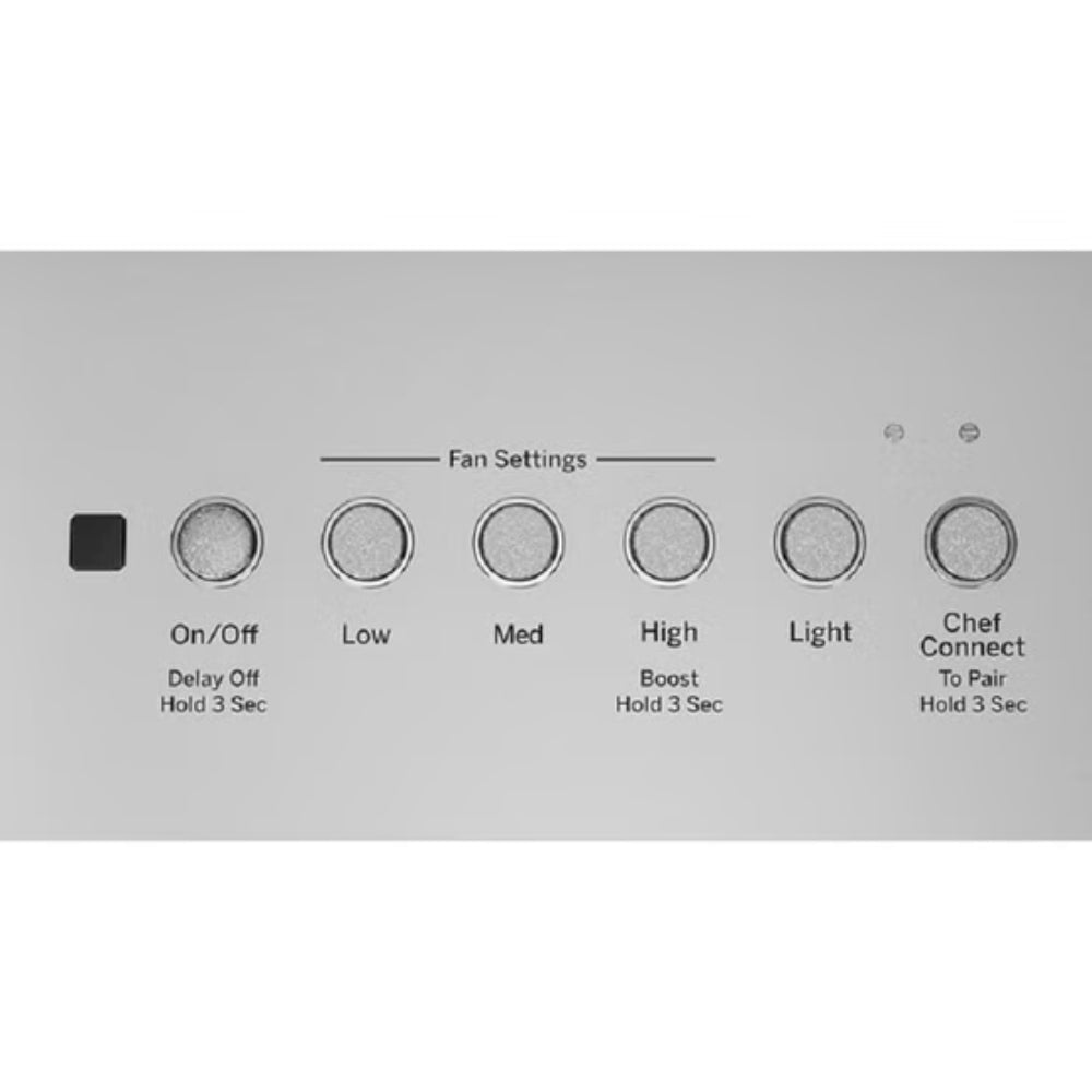 GE - Custom kitchen hood in stainless steel, 51 cm (20 in)