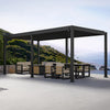 Zhejiang Zhengte Group - Mirador Aluminum Louvered Pergola, 10 ft x 20 ft