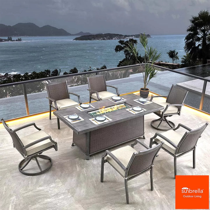 OVE Decors - Ensemble de salle à manger Bonavista, 7 pièces