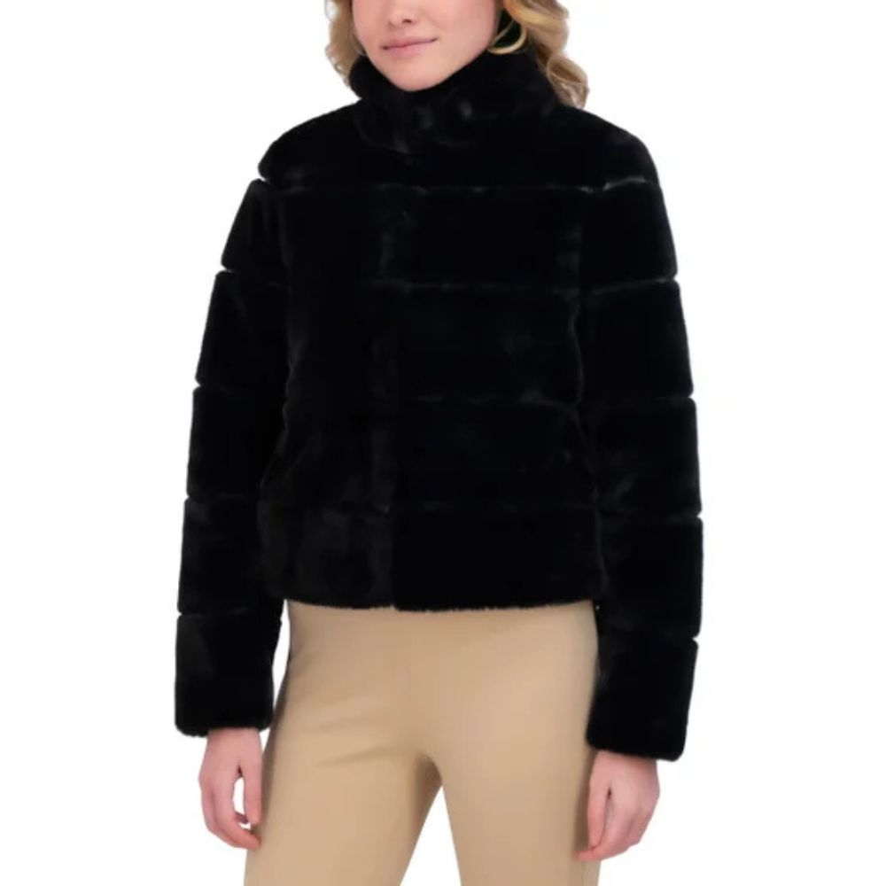 Karl Lagerfeld - Manteau en fausse fourrure