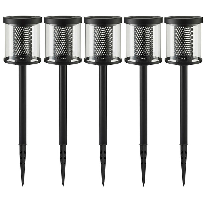 GTX - Luminaires solaires de parterre à DEL Lot de 5