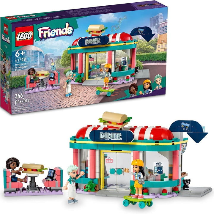 LEGO - Ensemble de jeu de simulation de restaurant avec nourriture - 41728