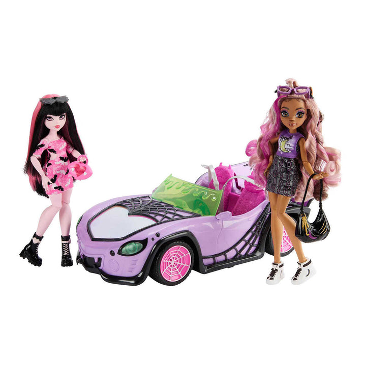 Mattel - Road trip entre Monster High Clawdeen et Draculaura