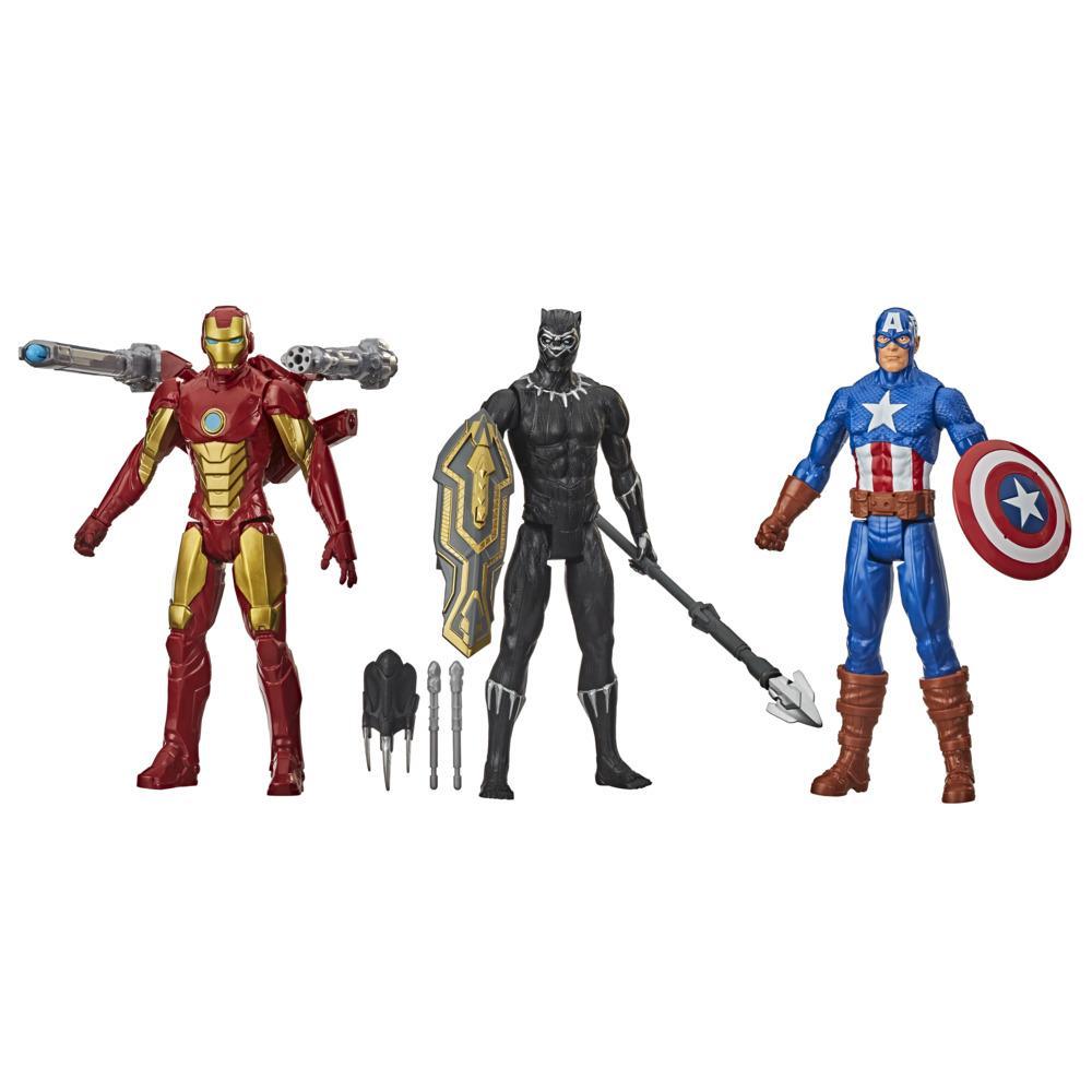 Marvel - Avengers Titan Hero, Blast Gear Series - set of 3 figures