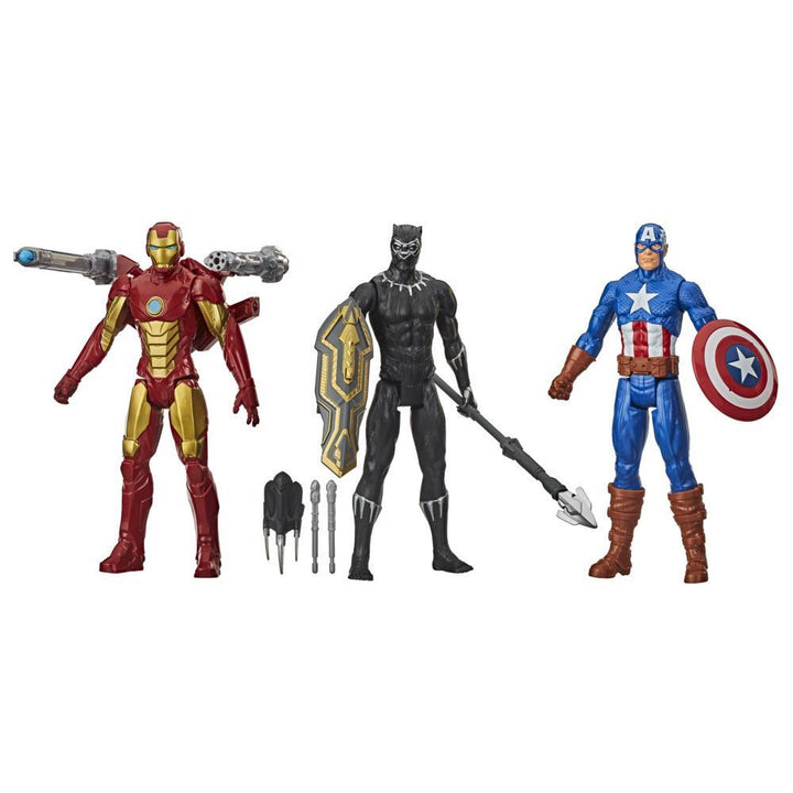 Marvel - Avengers Titan Hero, Blast Gear Series - set of 3 figures