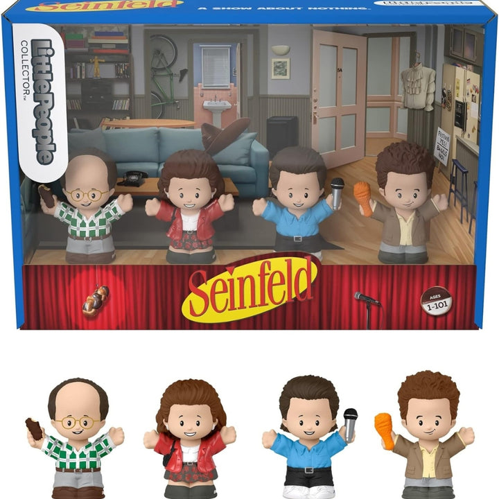 Mattel - 4 figurines Little People collector Seinfeld - Fisher-Price