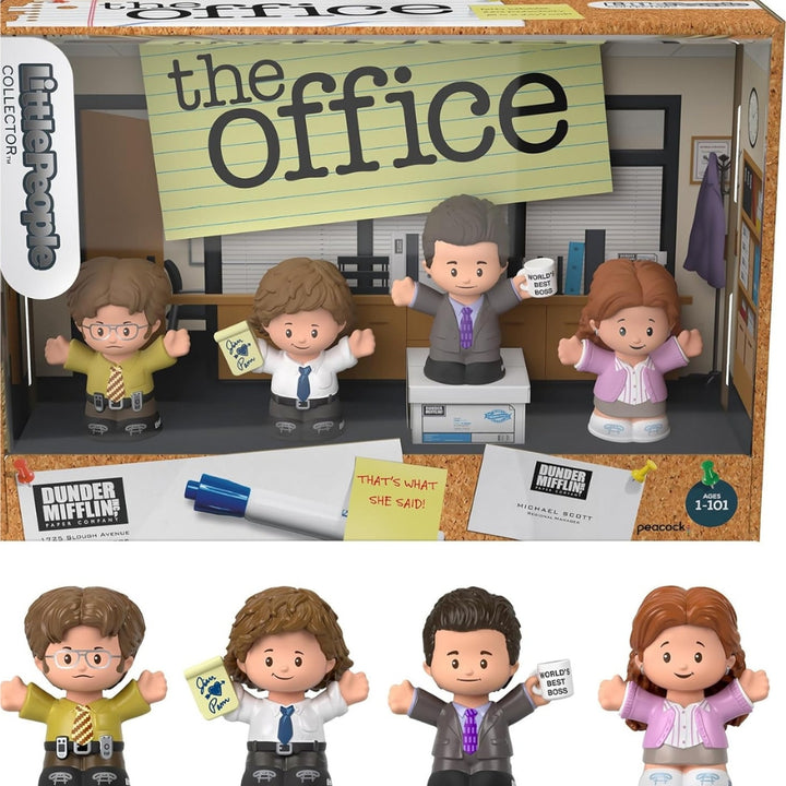 Mattel Fisher-Price Little People Collector The Office Figure Set