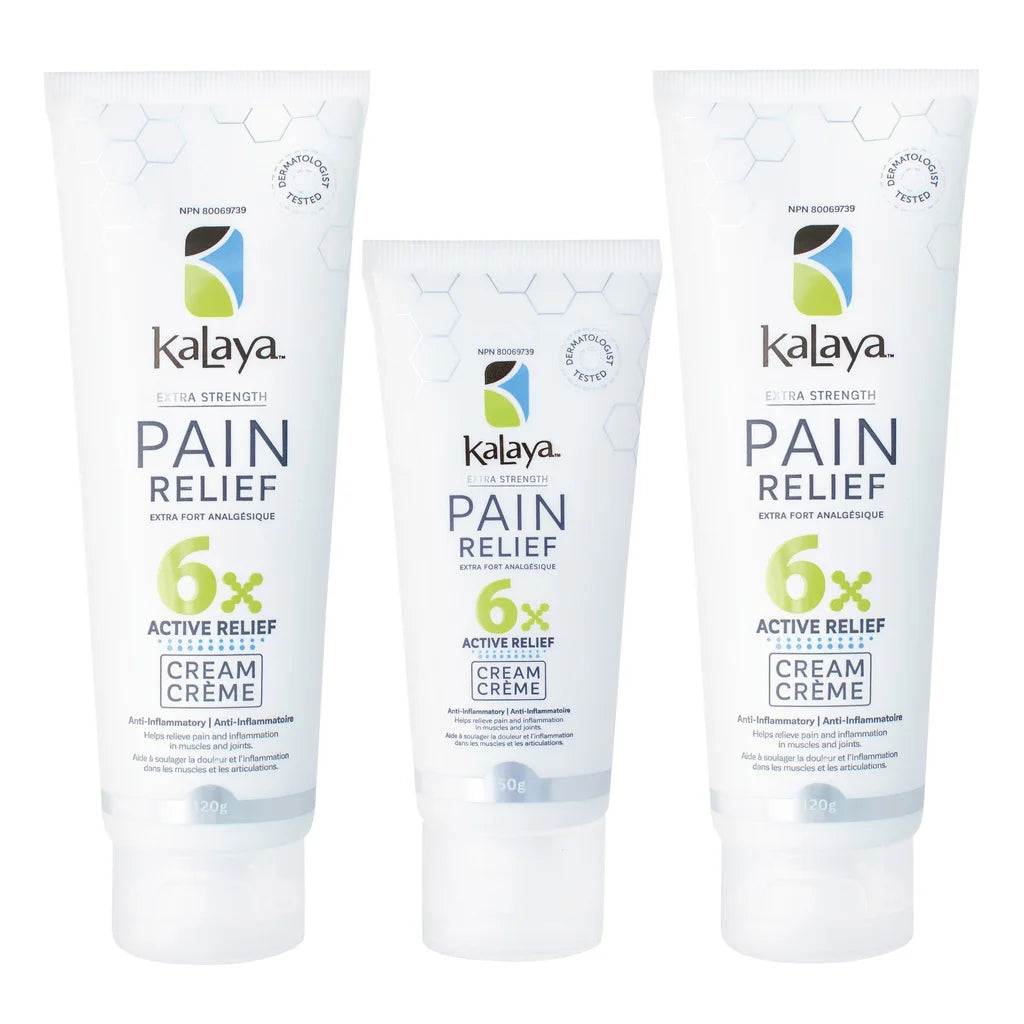 KaLaya - Extra Strength Pain Relief Cream, 2 x 120 g + 50 g