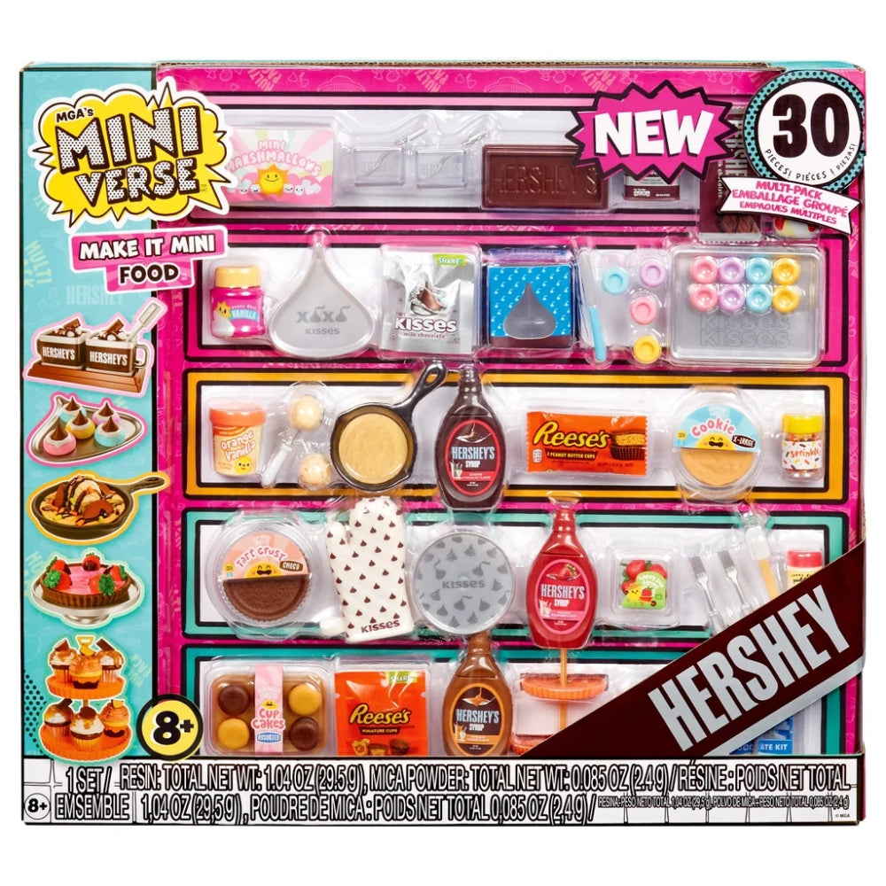 Miniverse de MGA – Faites-en un mini-aliment Hershey