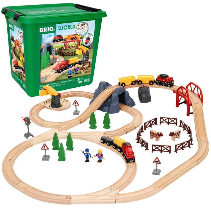 BRIO - Large countryside and transport set