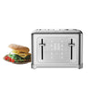 Cuisinart - Grille-pain à écran tactile 4 tranches