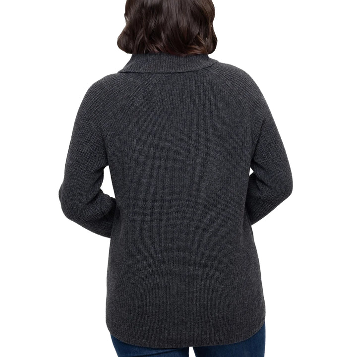 Tahari - Chandail à col drapé