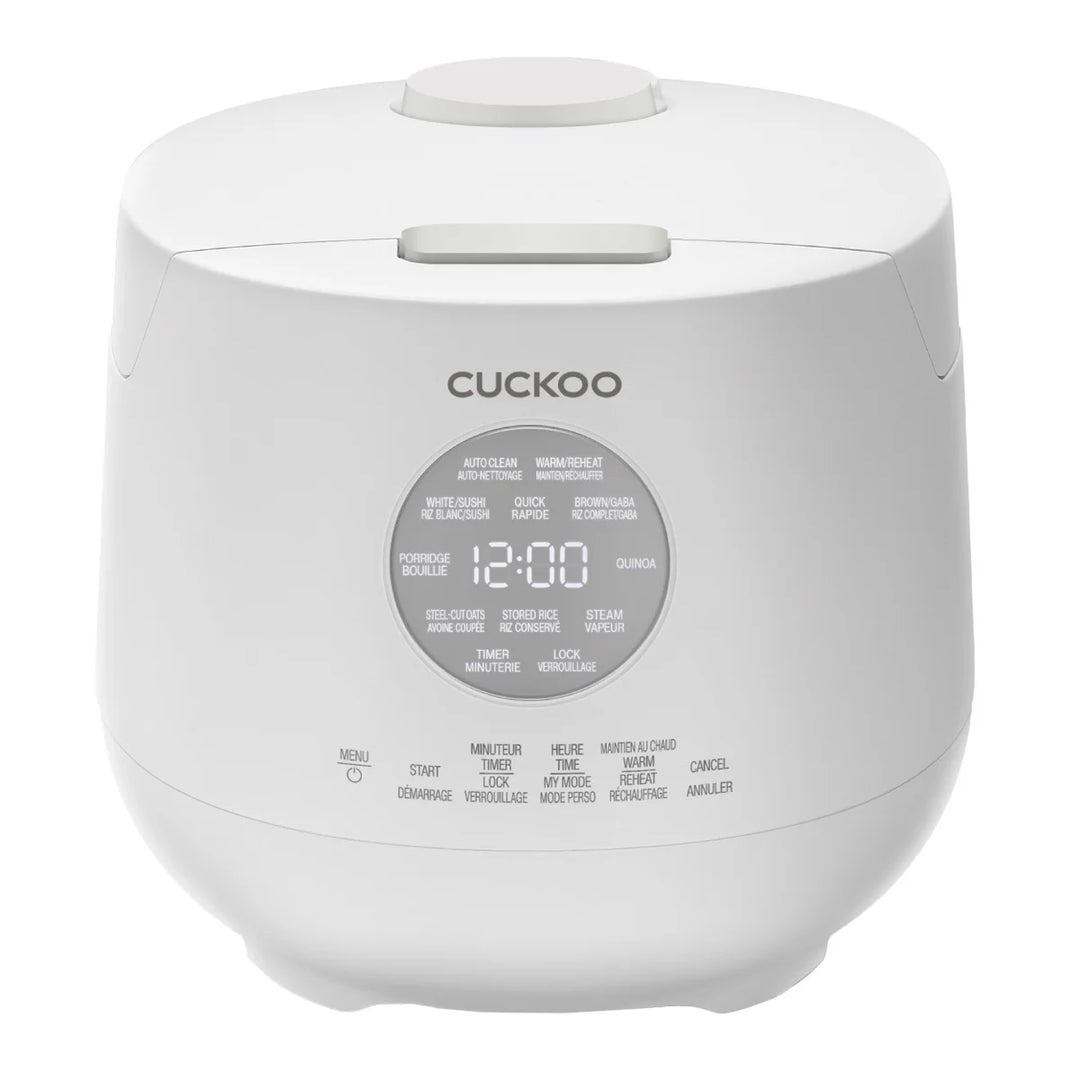 Cuckoo - Cuiseur à riz et chauffe-riz multifonctionnel, 6 tasses