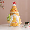 Gnome ceramic cookie jar